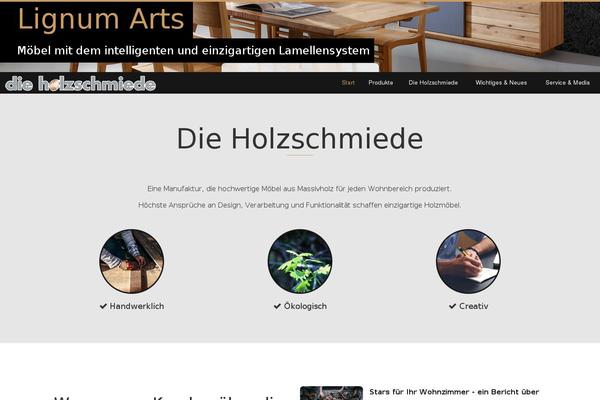 holzschmiede.de site used Holzschmiede-massivholzmoebel