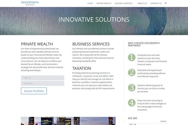 Eight Degree theme site design template sample