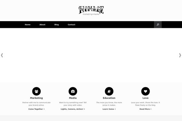 Site using Brankic Social Media Widget plugin