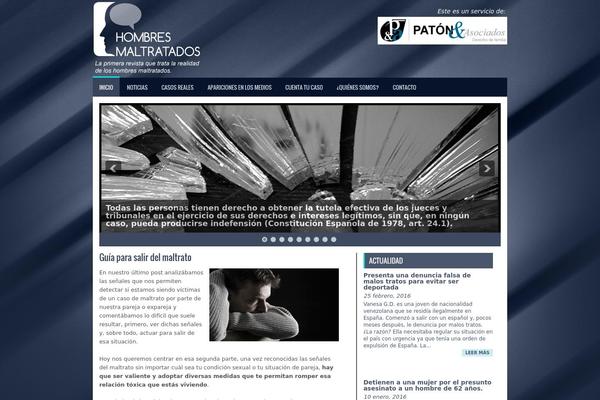 Biztrend theme site design template sample