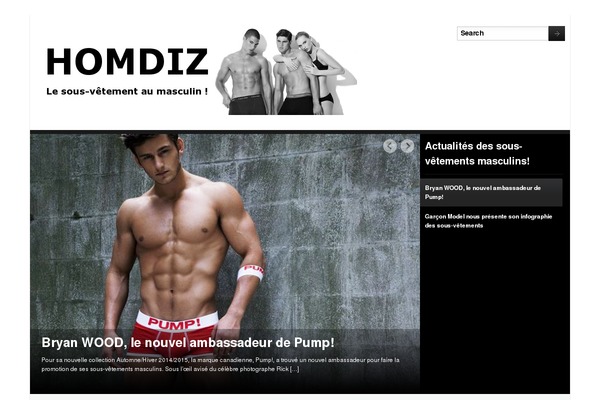 Magazinum theme site design template sample