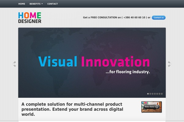 Glide theme site design template sample