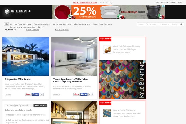 Pinterest "Pin It" Button website example screenshot