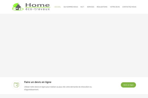 Renovate theme site design template sample
