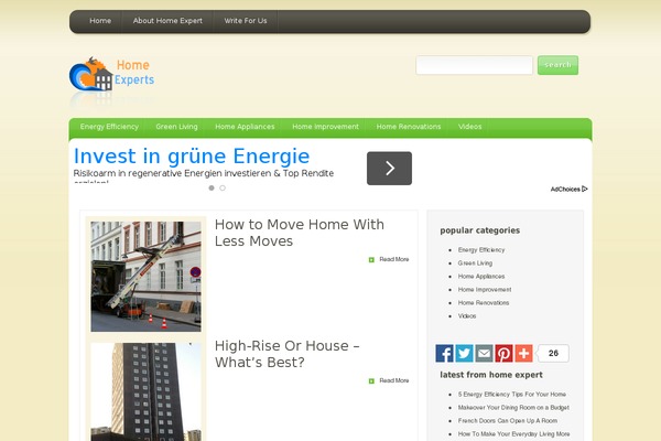 EarthlyTouch theme site design template sample