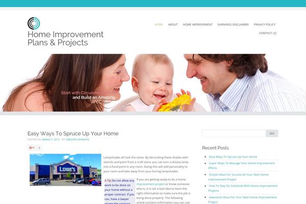 Circumference Lite theme site design template sample