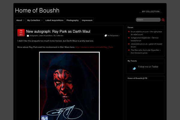 home-of-boushh.com site used Suffusion