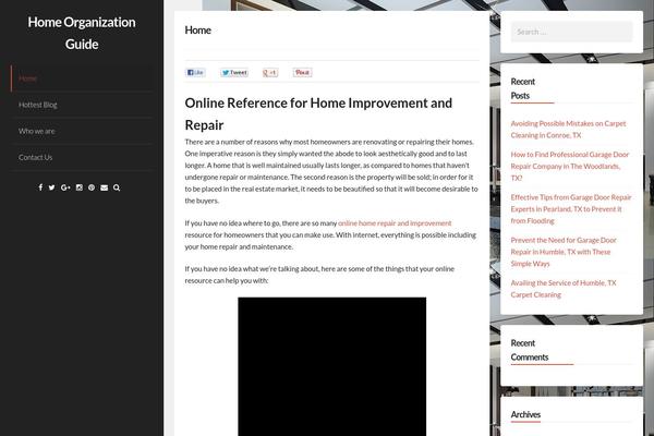Annina theme site design template sample