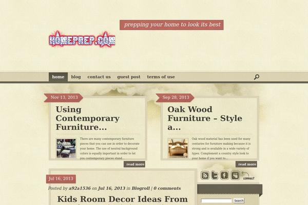 Bold theme site design template sample