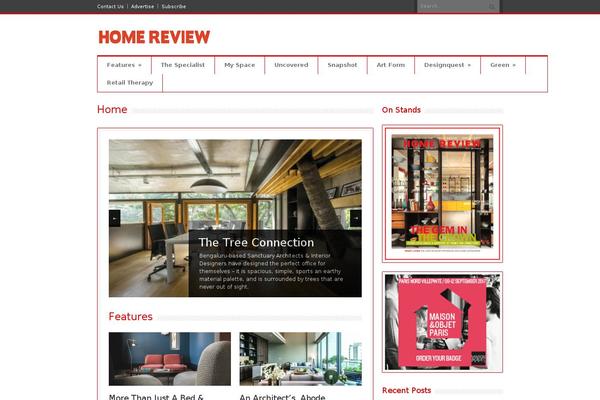 Bangkok Press theme site design template sample