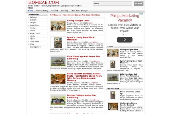 Do’a Ibu theme site design template sample