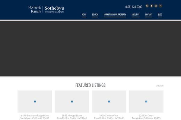 Sanfran theme site design template sample
