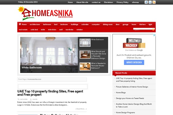 Elegantrush theme site design template sample