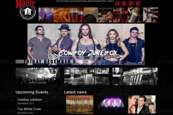Site using Responsive WordPress Slider - HG Slider plugin