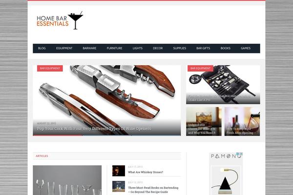 SmartMag theme site design template sample