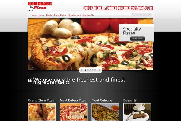 Deepfocus theme site design template sample