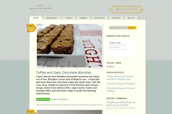 Handmade theme site design template sample