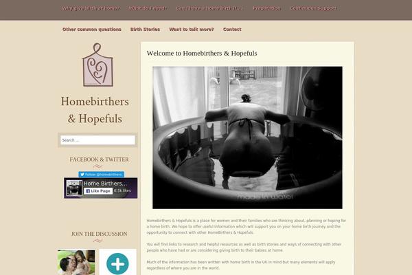 Nomad theme site design template sample