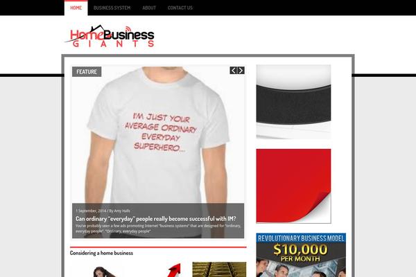 Hotnews theme site design template sample