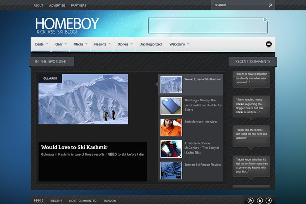 Continuum Theme theme site design template sample