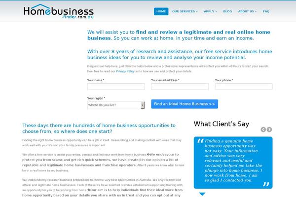 homebusiness-finder.com site used New2