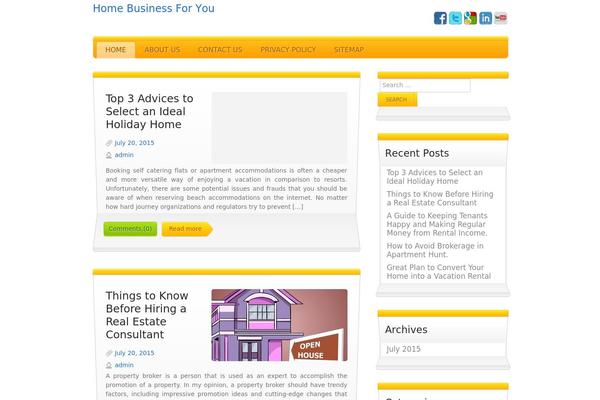 homebusiness4you.biz site used Caresland Lite