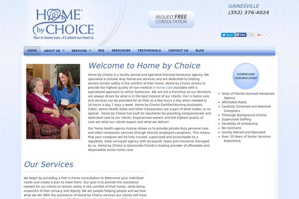 Progress theme site design template sample