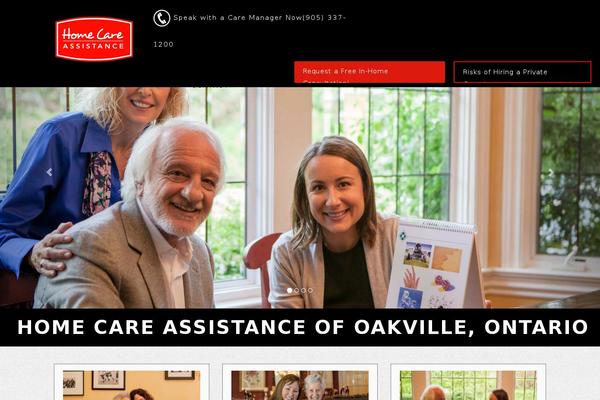 HomeCare theme site design template sample