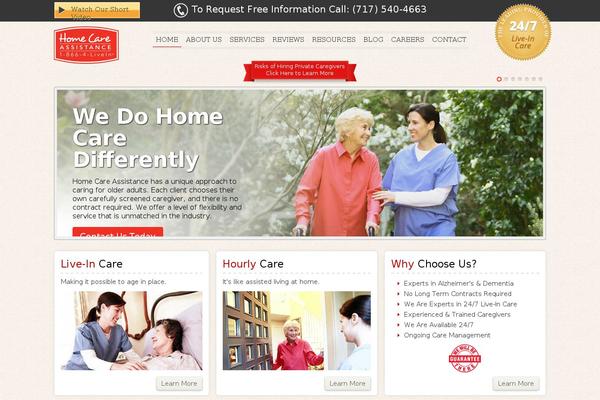 homecareassistanceyork.com site used HomeCare