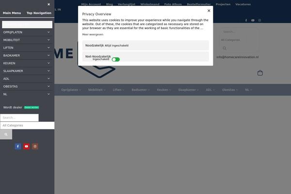 Porto Child theme site design template sample