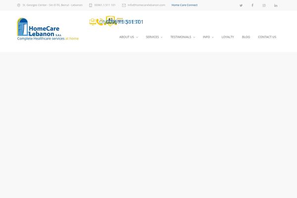 Medicenter-child theme site design template sample