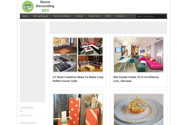 homedecoratingdiy.com site used Wordtheme