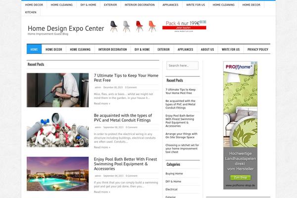 homedesignexpocenter.com site used Sliver-mag-lite