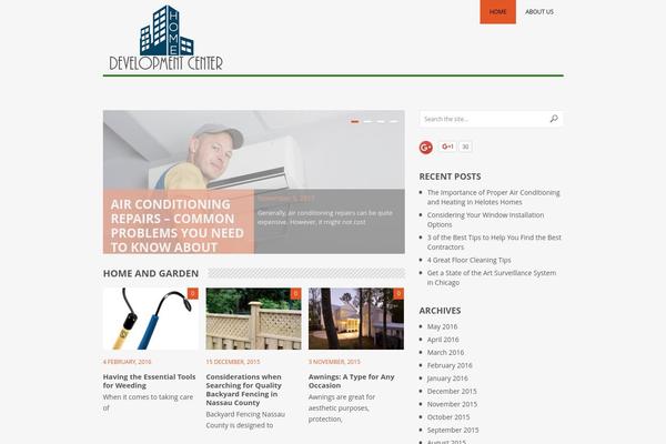 Daynight theme site design template sample