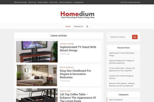 Voice theme site design template sample