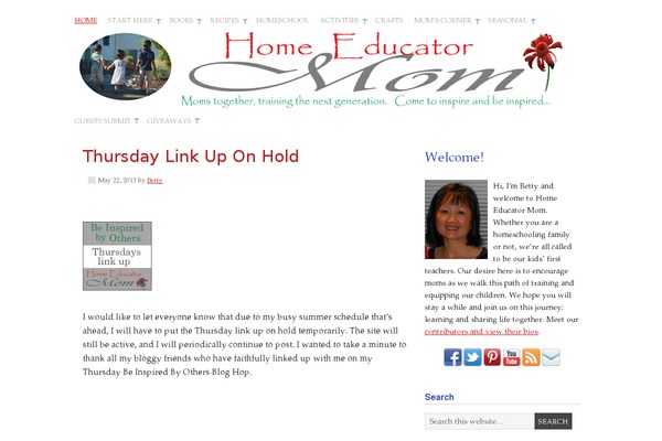 Prose theme site design template sample