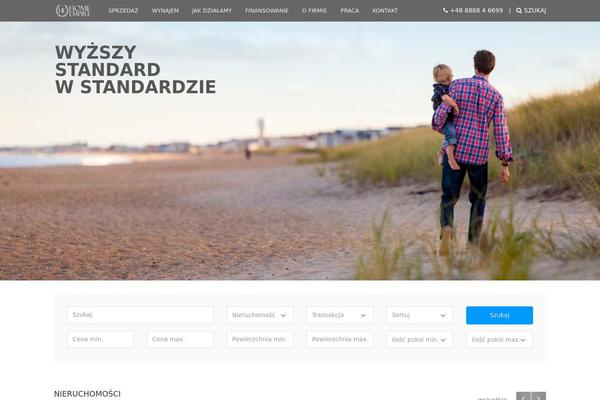Realto theme site design template sample