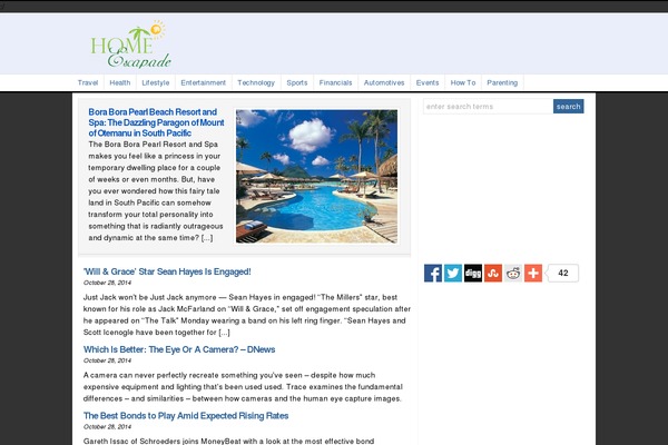 het theme websites examples