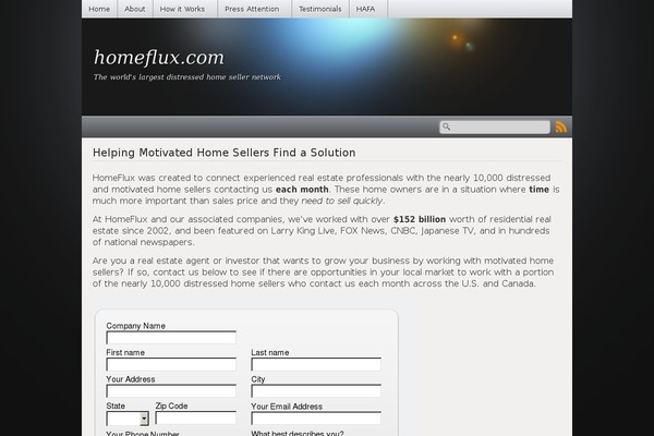 homeflux.com site used iCandy