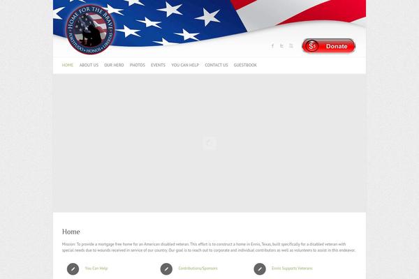 Attitude Pro theme site design template sample