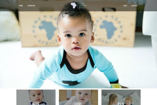 Vigor theme site design template sample