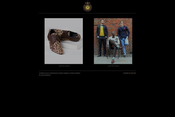 Typominima theme site design template sample
