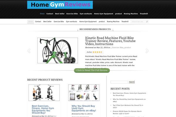 InReview theme site design template sample