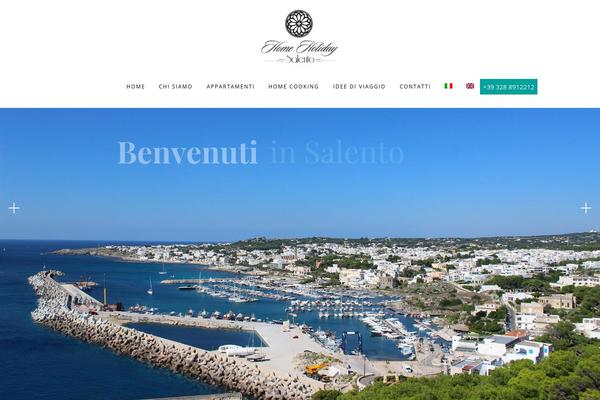 Albergo theme site design template sample