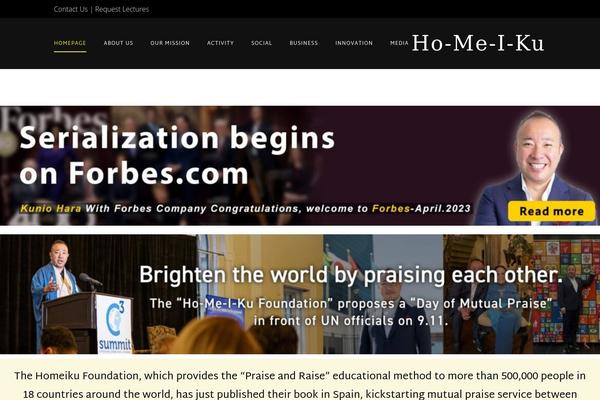 The-core-parent theme site design template sample