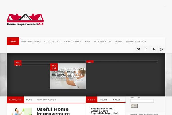 Nexus theme site design template sample