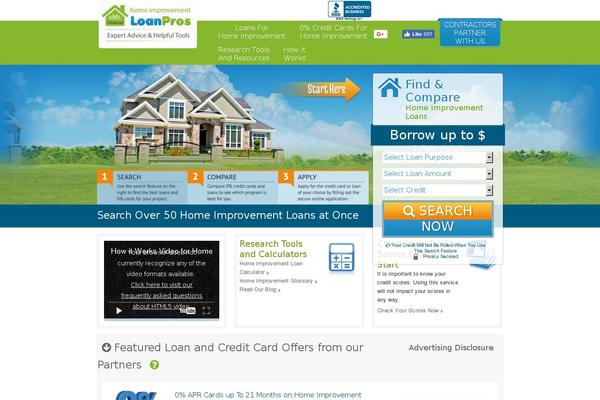 home_loan theme websites examples