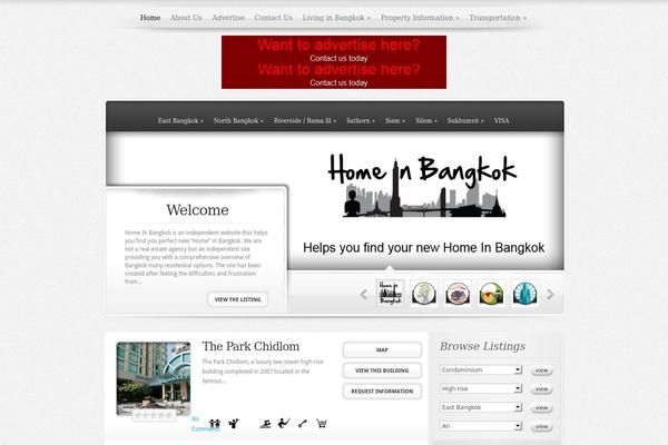 ElegantEstate theme site design template sample