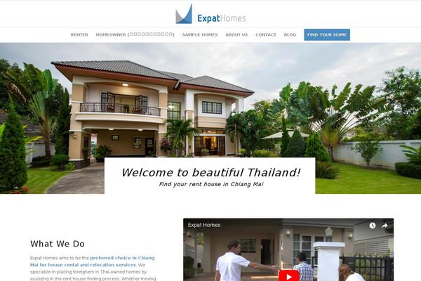 Enfold-child theme site design template sample
