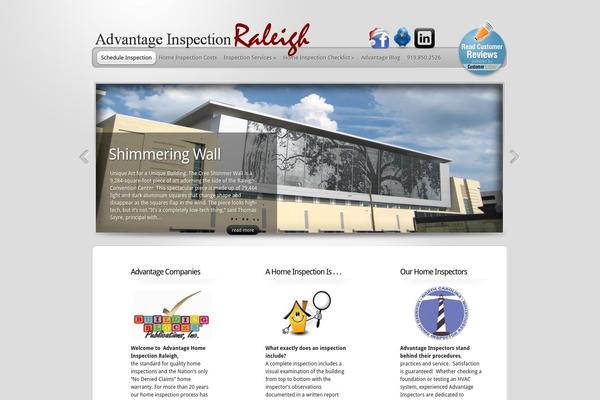 TheProfessional theme site design template sample